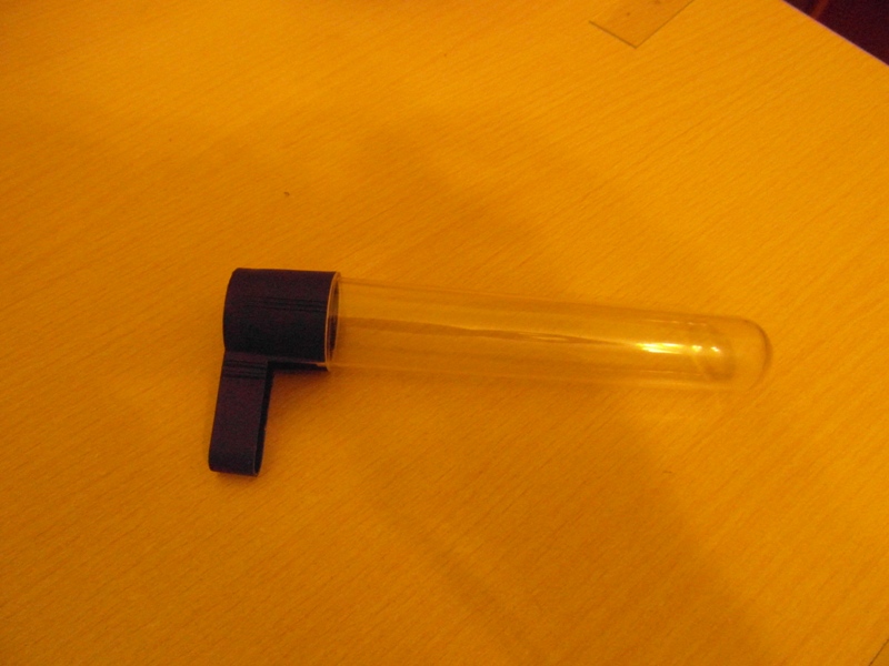 Tubo de ensayo.