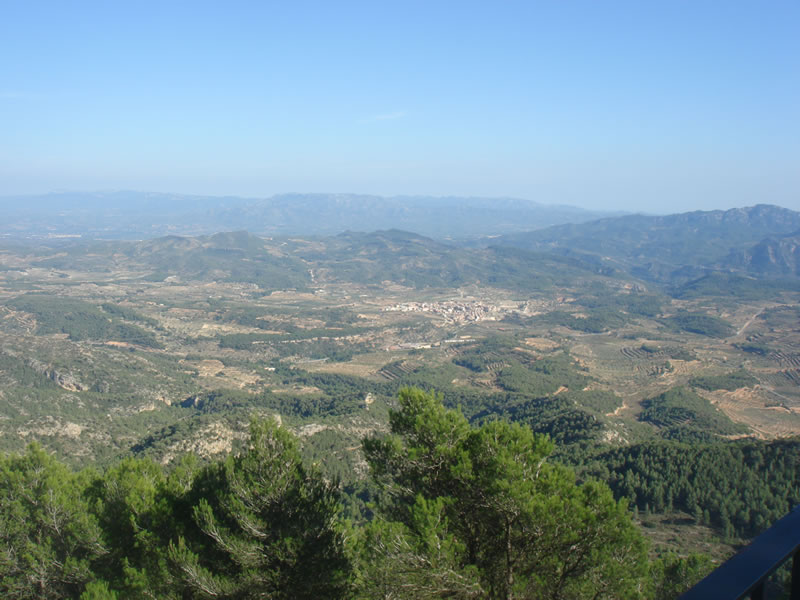 Serra de P?ndols (Terra Alta, Catalunya). Cota 705 m. Vista 5. 13.10.2007