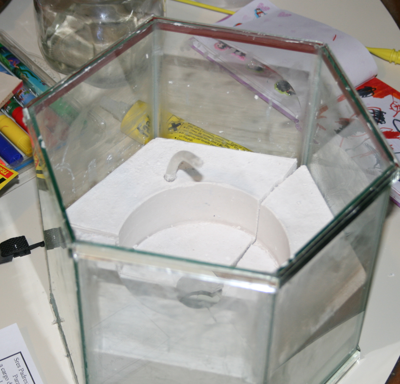 Hormiguero hexagonal