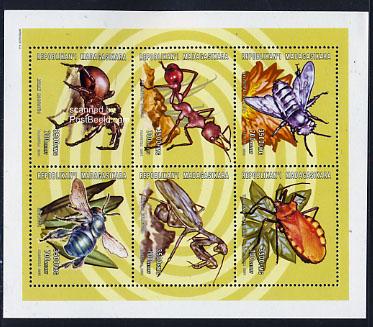 Falta sello Madagascar2001. 1 hormiga