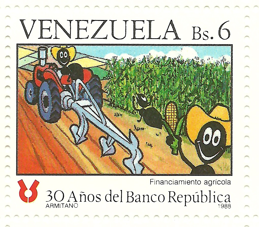 Venezuela 1988 Comic 30 Aniversario del Banco de la Repblica 2