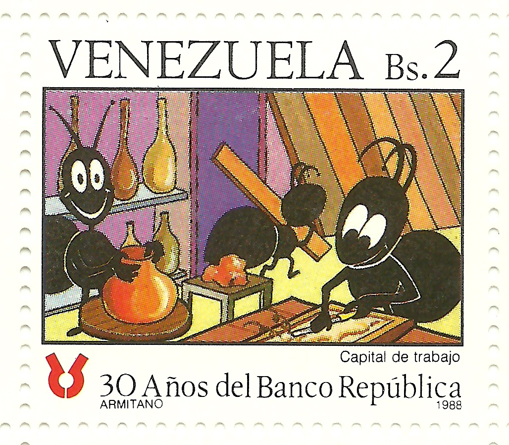 Venezuela 1988 Comic 30 Aniversario del Banco de la Rep�blica 3