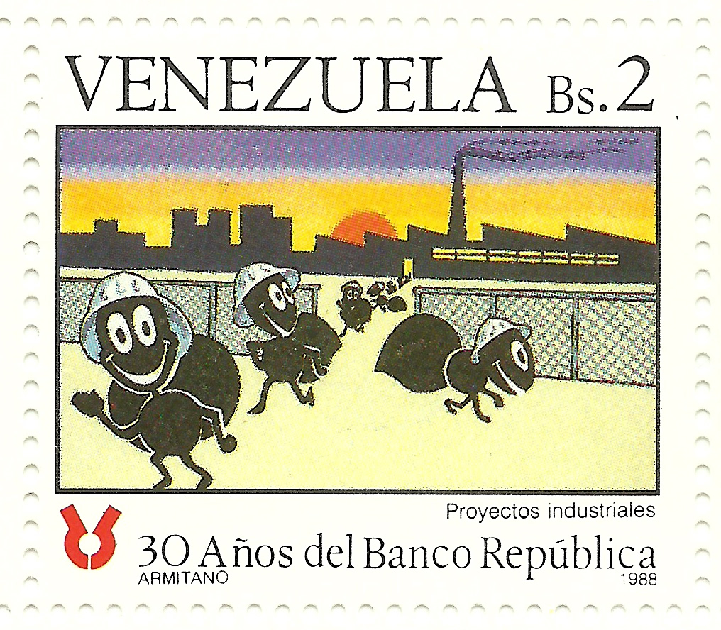 Venezuela 1988 Comic 30 Aniversario del Banco de la República 5