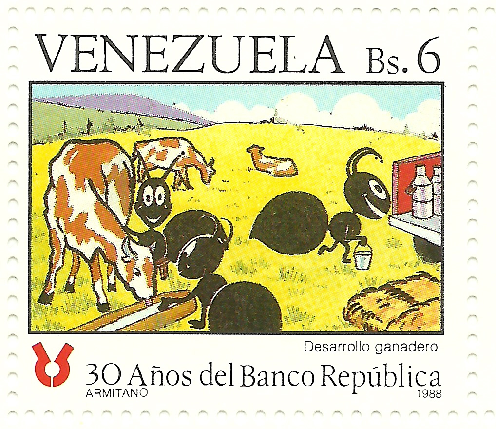 Venezuela 1988 Comic 30 Aniversario del Banco Repblica 6