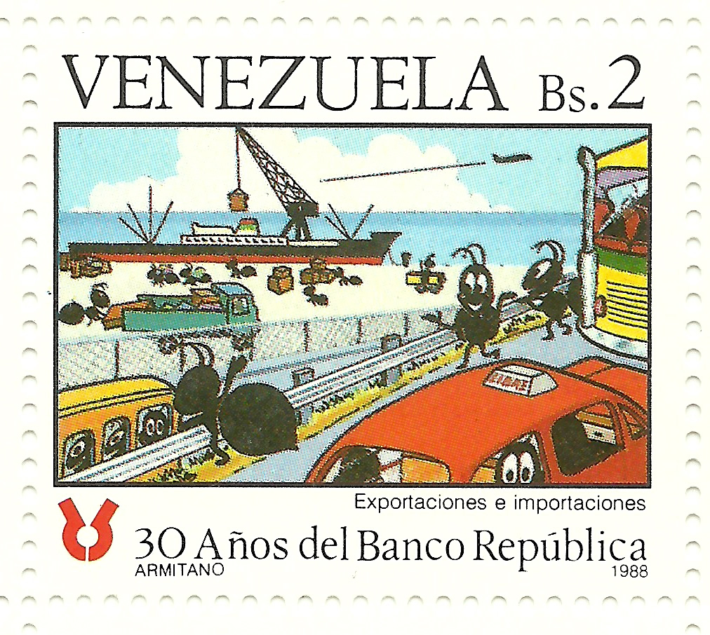 Venezuela 1988 Comic 30 Aniversario del Banco Repblica 9
