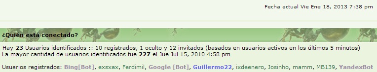 Usuarios intermedios en quedada online (10 a�os del foro) el 18-Enero-2013