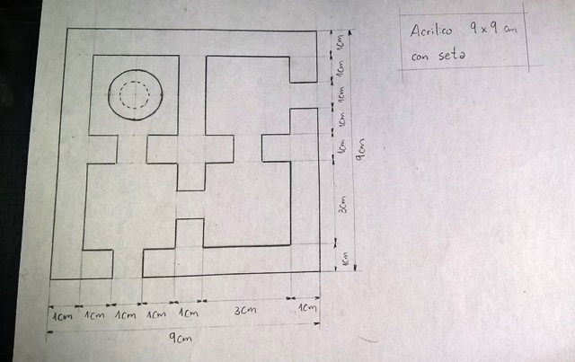 acrilico seta 9x9