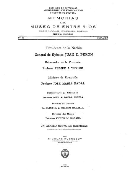 Kusnezov y Peron