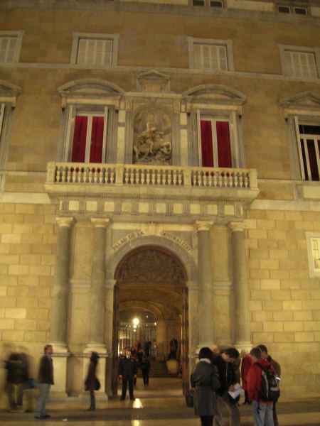 Palacio de la Generalitat de Catalunya. 13.11.07