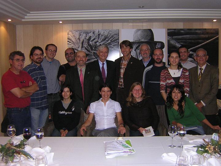 Comida con Wilson.