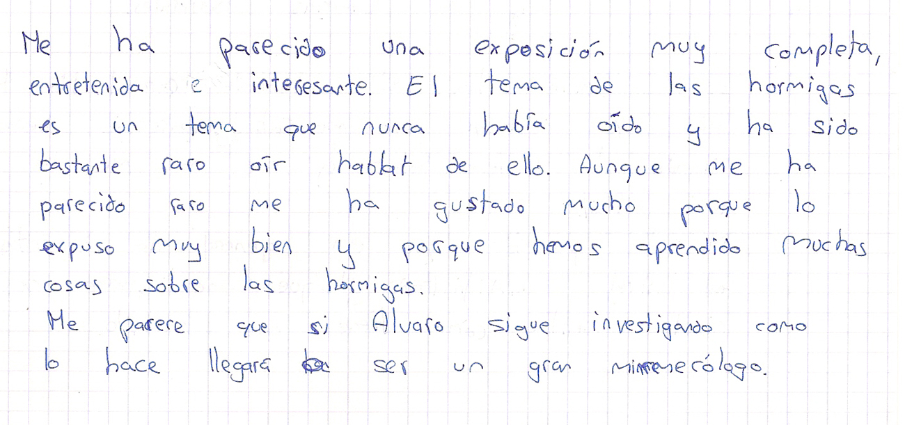 Comentario 5 charla 1
