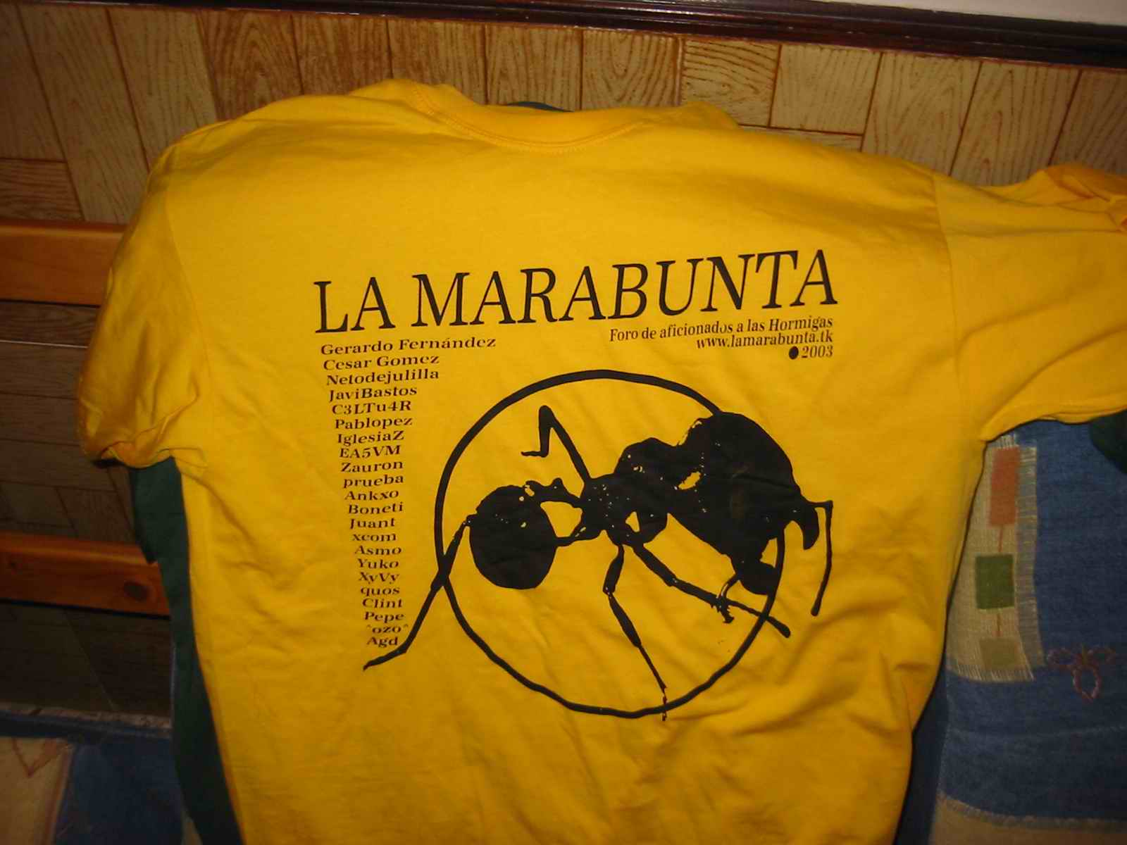 ya me llegaron las camisetas���