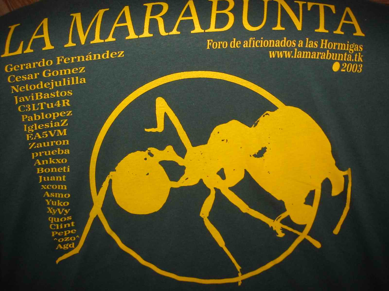 me llegaron las camisetas���