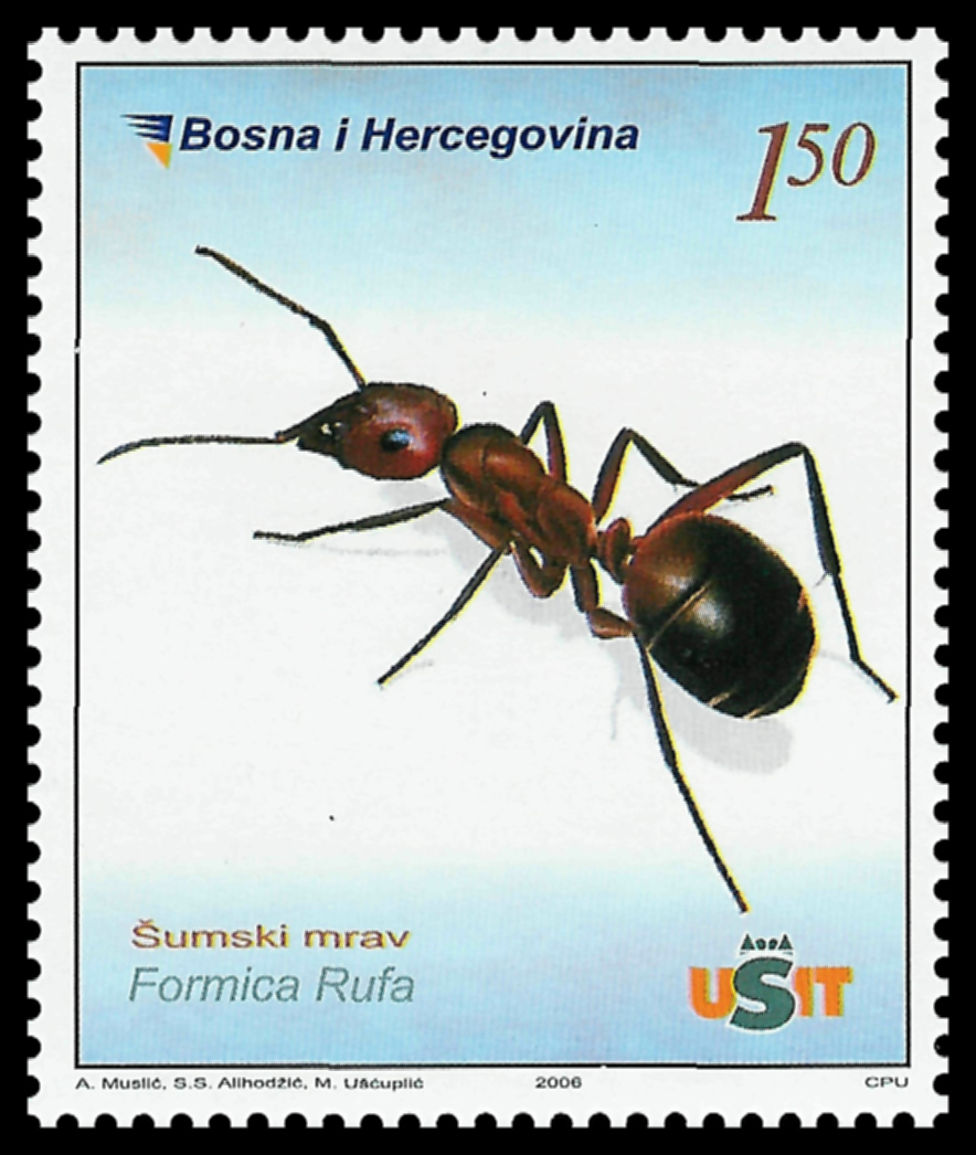 Sello de Formica rufa de Bosnia-Hercegovina, 2006