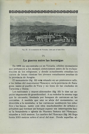 P. Eugenio Saz, S. I. Costumbres de Insectos. Observadas en plena naturaleza. 1943. Texto primera p?gina