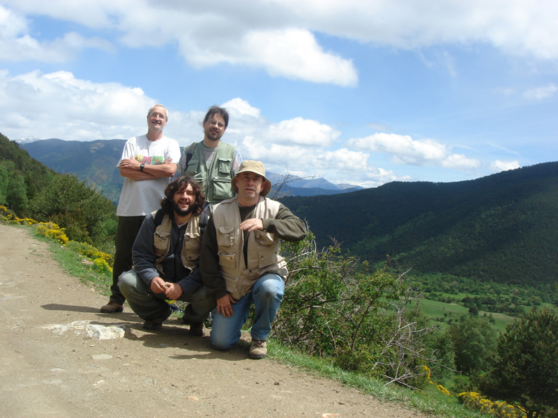 Grupo muestreo Planes de Son 1. Junio 2007