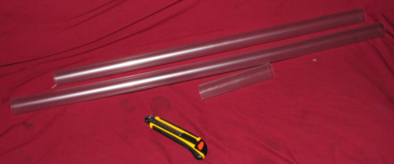 Tubo para las cortadoras de hojas.