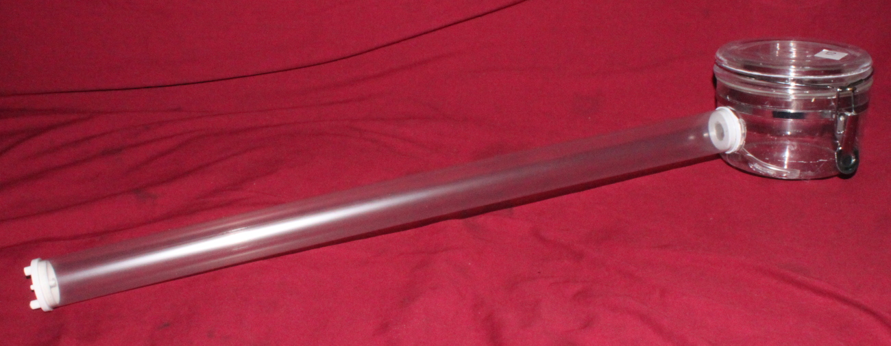 Tubo para las cortadoras de hojas.
