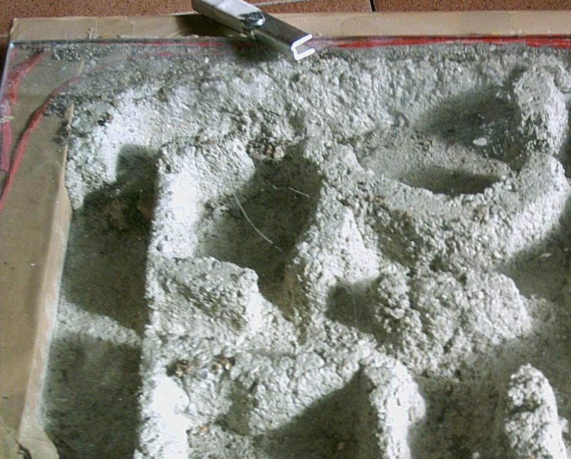 Hormiguero de cemento 2