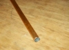 Tubo de aluminio.