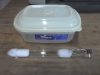 Bote pl�stico y tubo #2